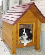 ボーダーコリー用に厚板で犬小屋のカット材を製作しました。 ボーダーコリー用の犬小屋
